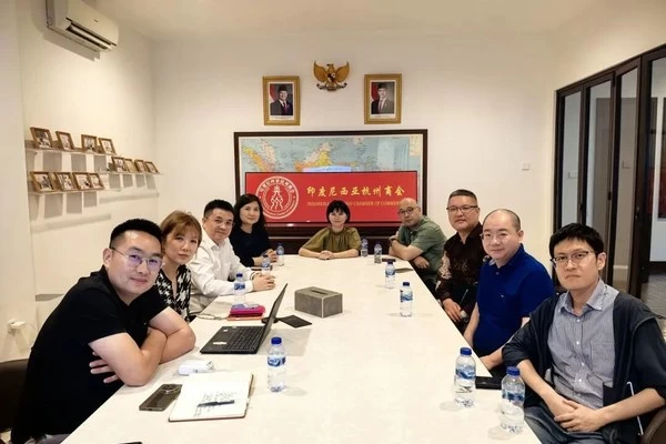 深化银商合作，护航中资出海｜华侨银行中国拜访印尼杭州商会